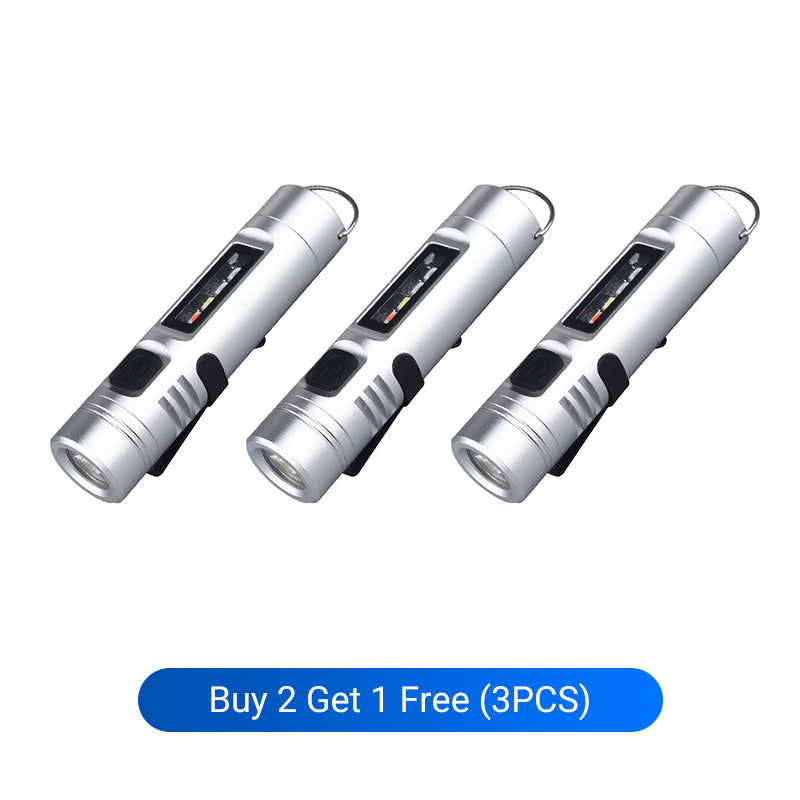 💥Multi-Functional Aluminum Alloy Mini Flashlight