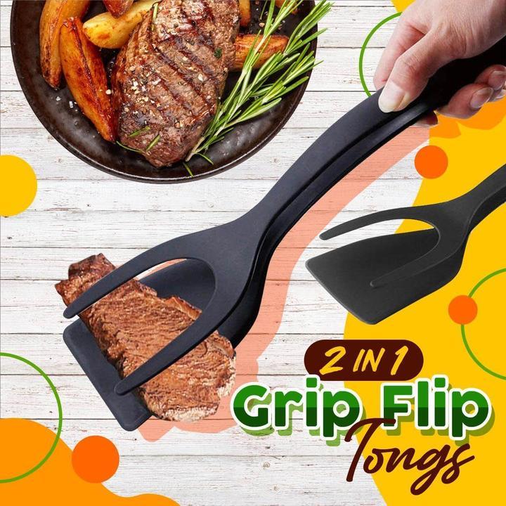 ?Hot Sale?2 In 1 Grip Flip Tongs（40% OFF）