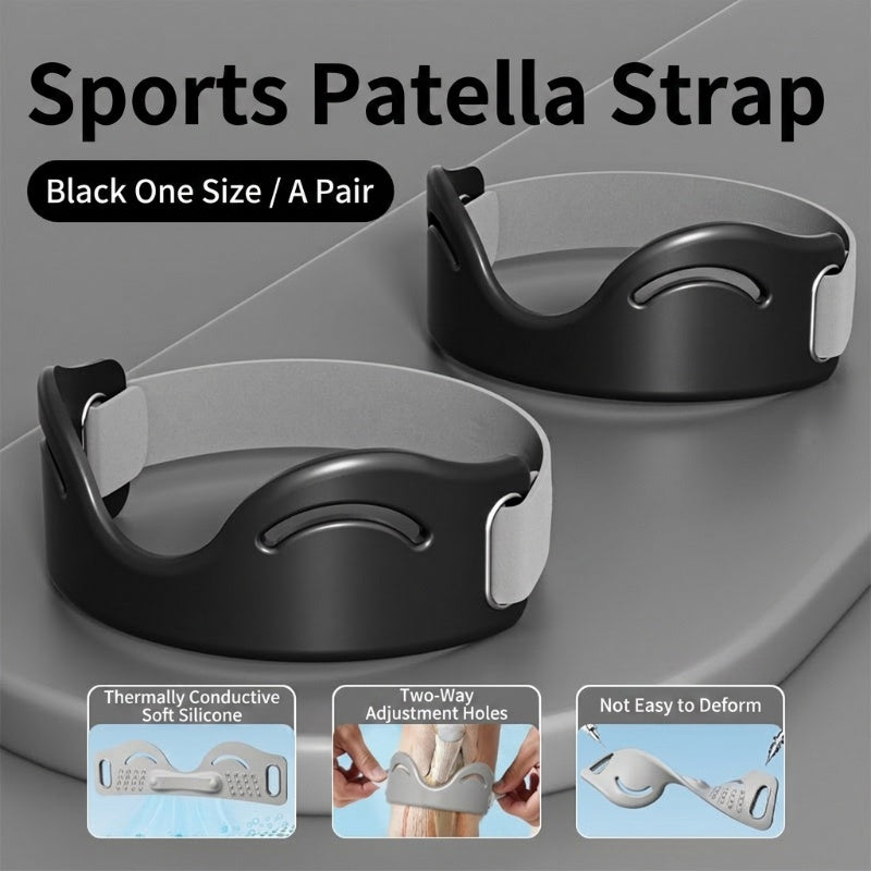 🦵 LIMITED-TIME 50% OFF! 💥 Patella Brace – Silicone, Shock-Absorbing, Breathable, Dual-Buckle 🏃